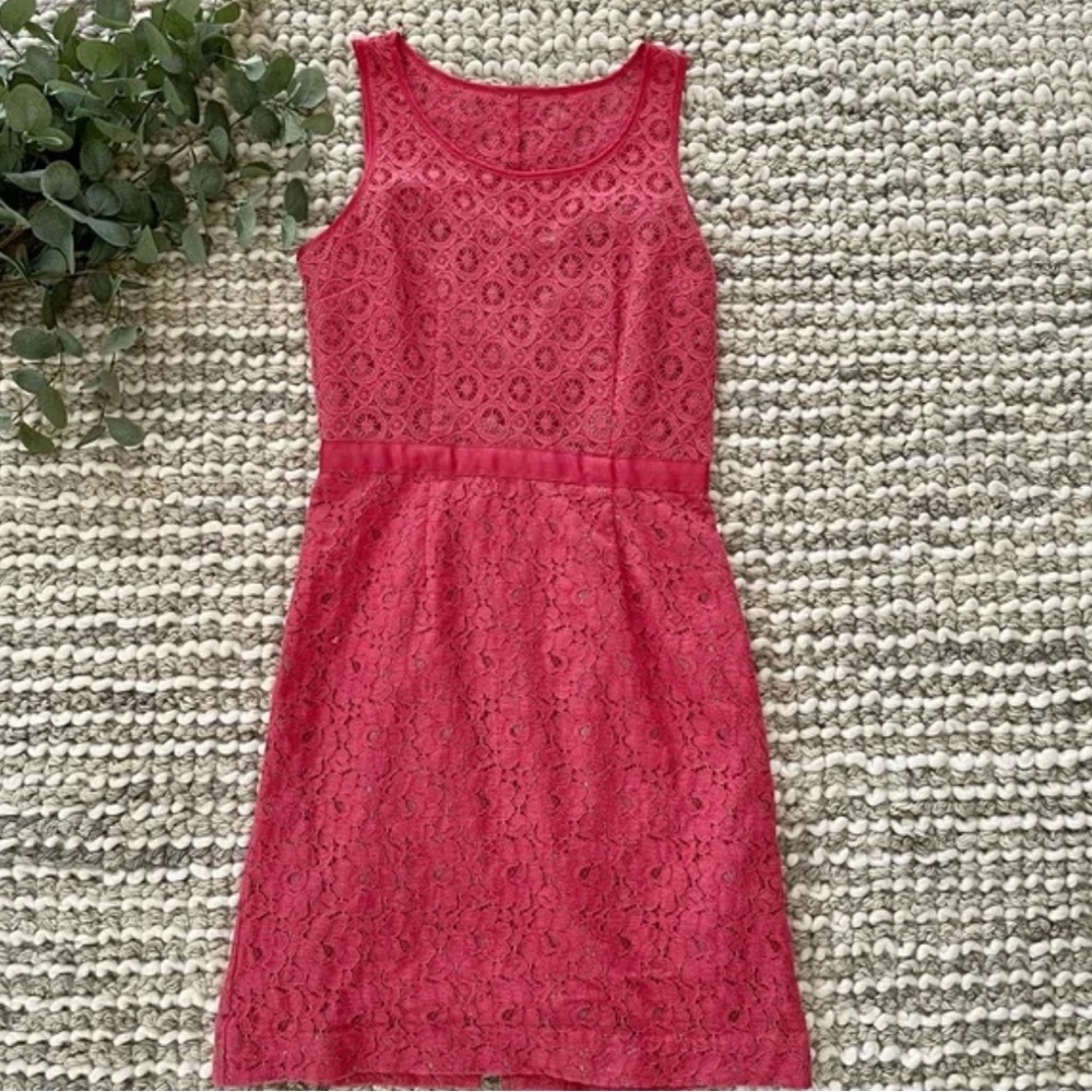 Women’s NWOT Pink and Coral Lace Dress by ELLE